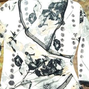 Silk Crossover Top